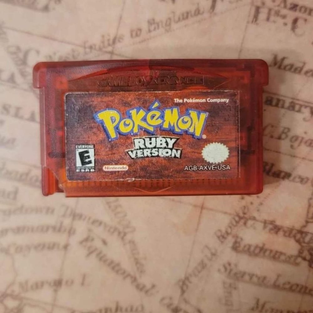 Pokémon Ruby GBA Authentic